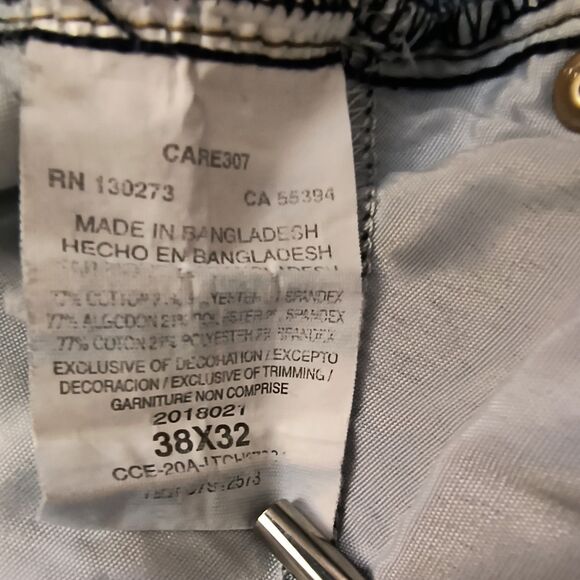 Lee Extreme Motion MVP Slim Fit Tapered Leg Jeans Men’s 38x32 Blue Stretch Denim - Picture 5 of 8